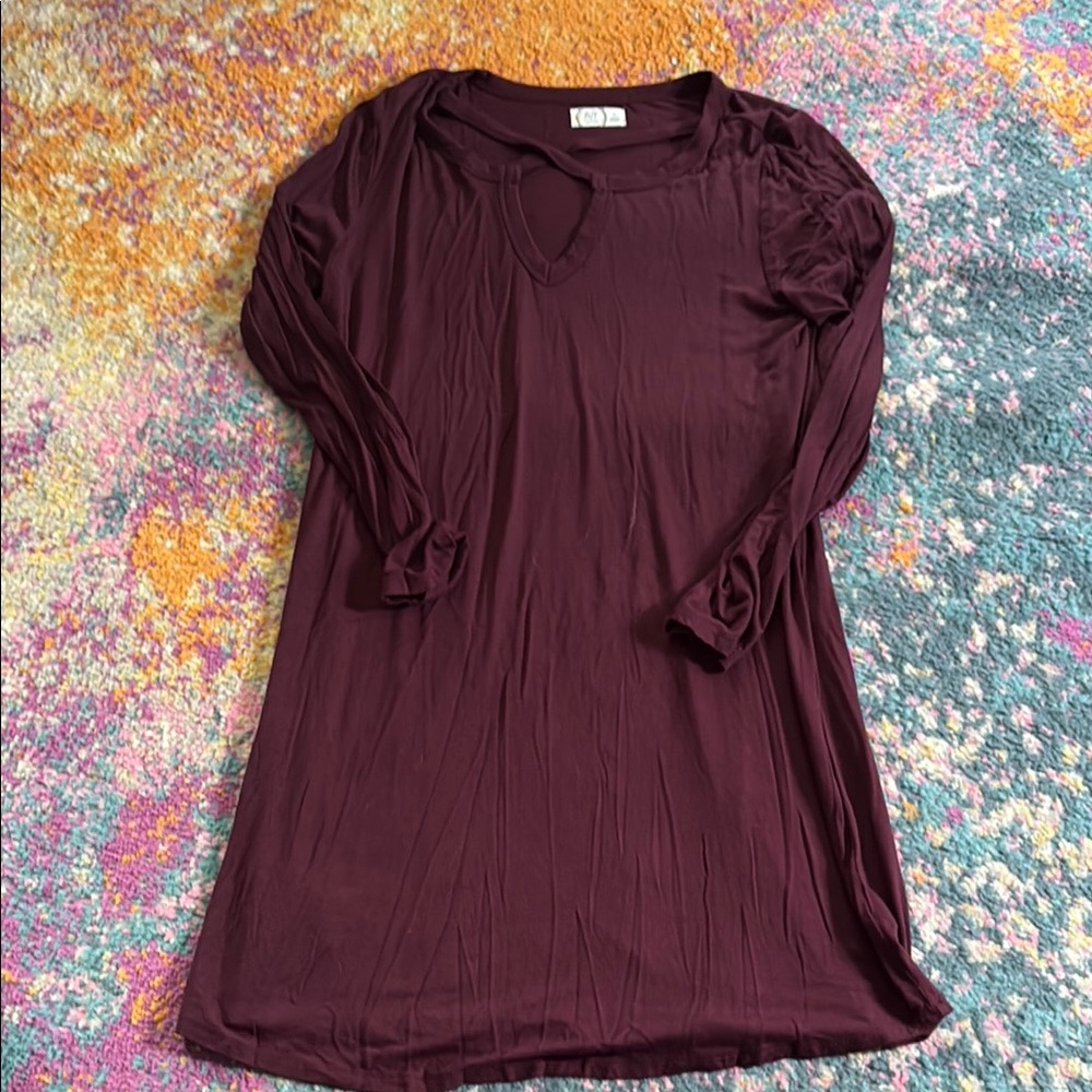 Maurice’s Maroon Dress